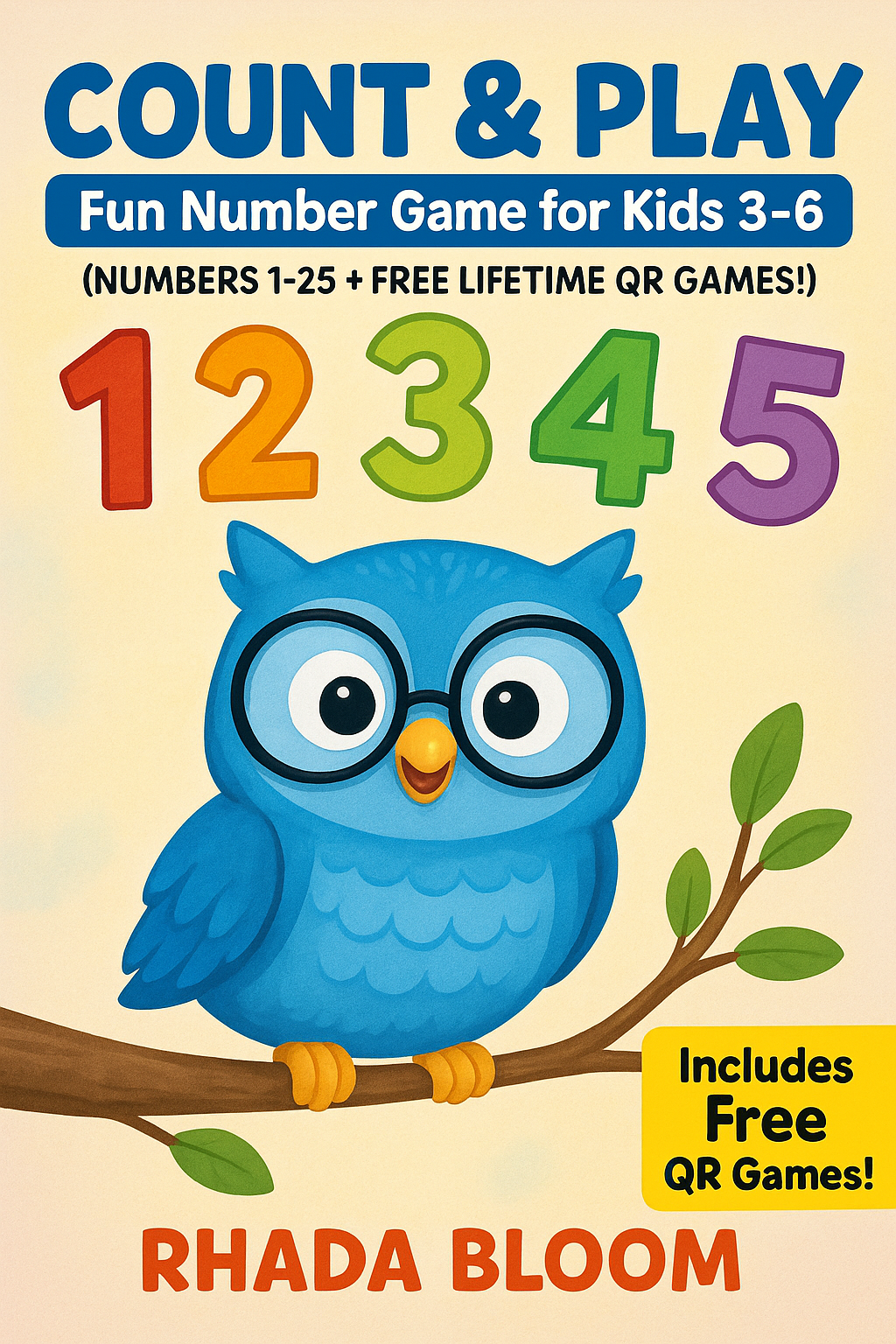 Cover of Count & Choose: A Playful Math Journey for Curious Kids Ages 3–6
