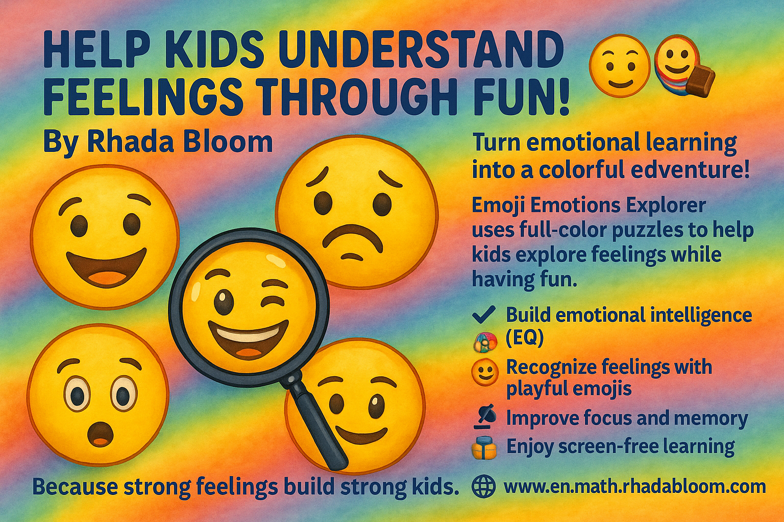 Emoji Emotions Explorer – Premium Full Color Edition
