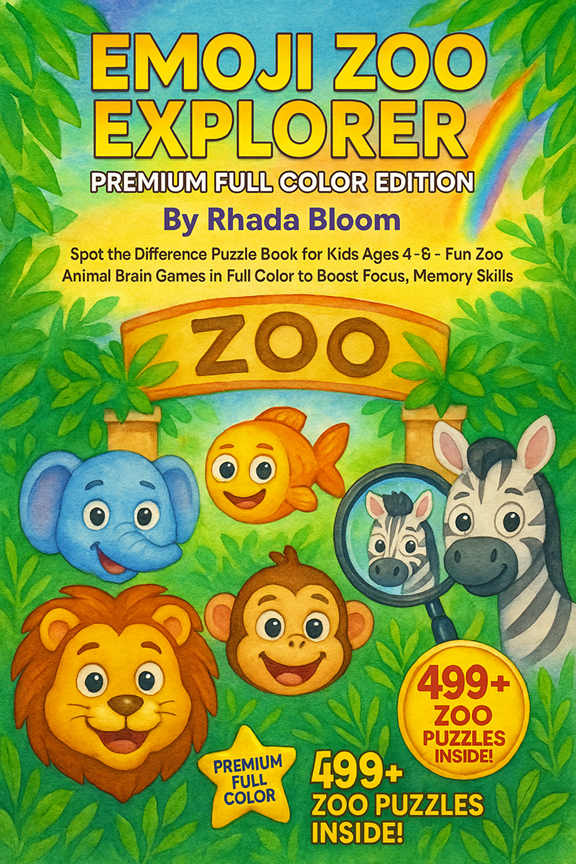 Emoji Zoo Explorer – Premium Full Color Edition cover