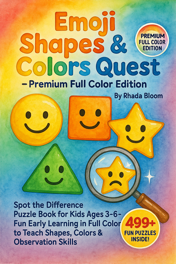 Emoji Shapes & Colors Quest – Premium Full Color Edition