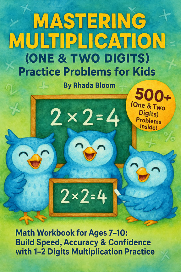 Mastering Multiplication (One & Two Digits) – 500 Practice Problems